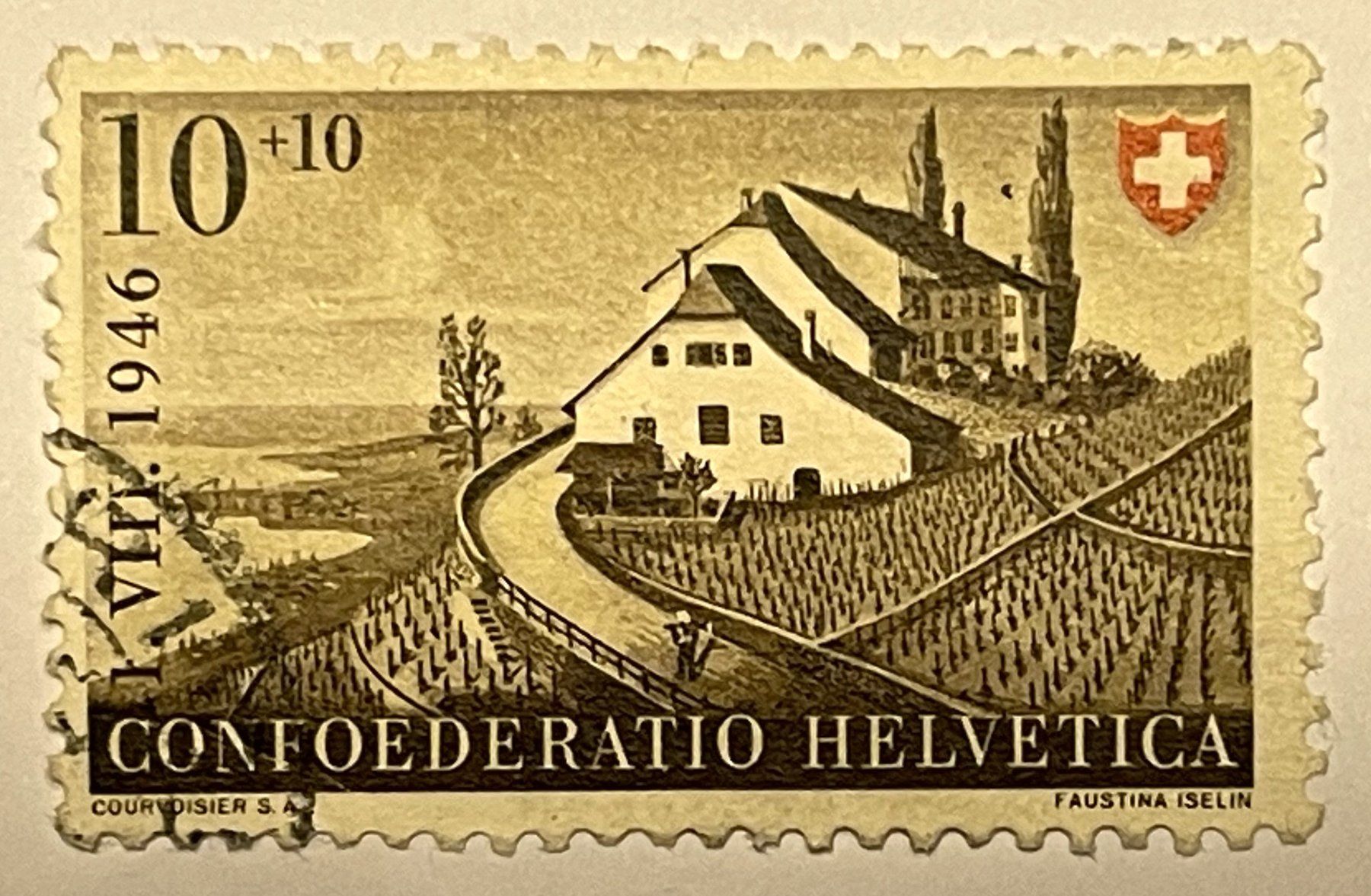 Tutti i francobolli: Pro Patria 1946 Berufe & Schweizer Häuser – Usato da Oftringen venduto da Vucki 1