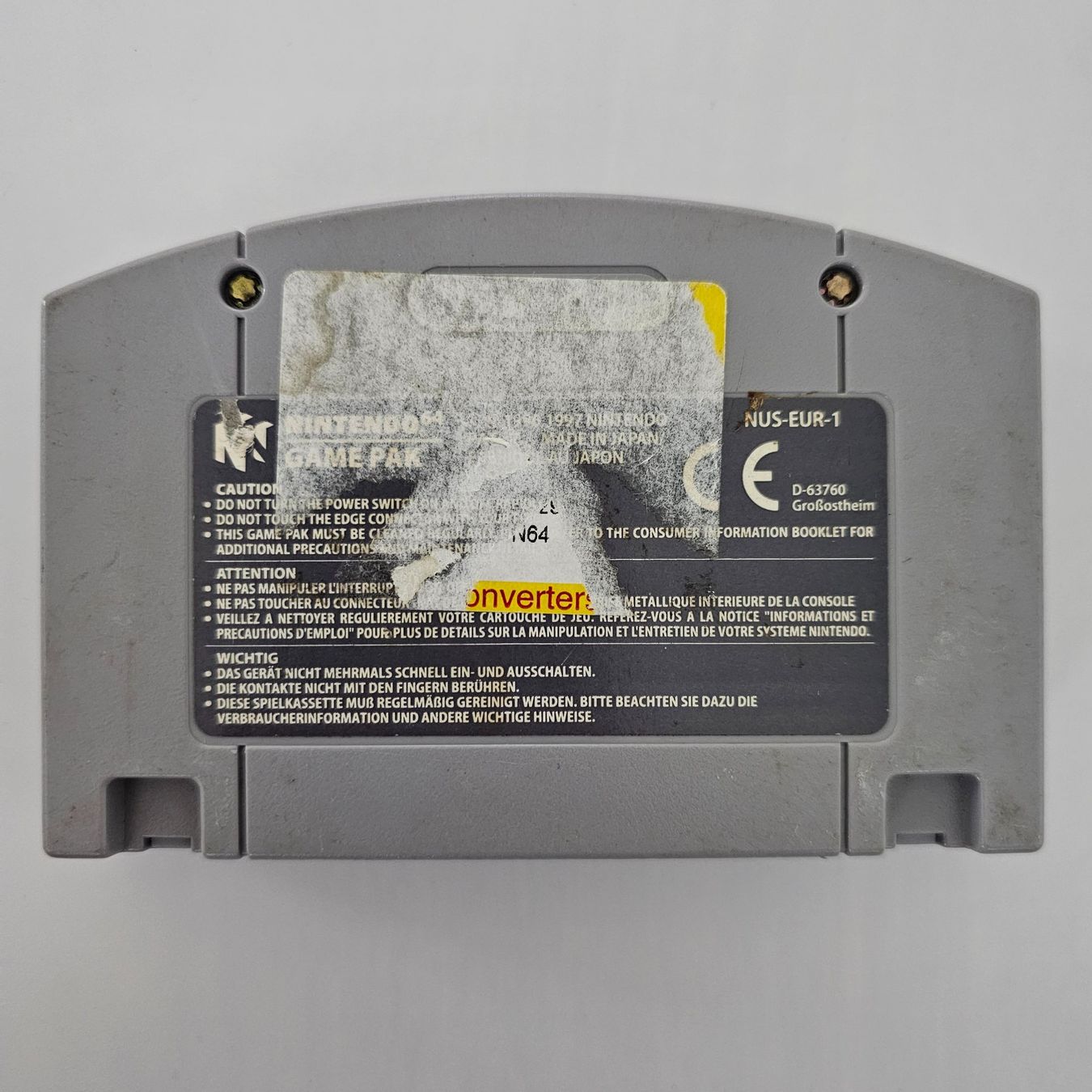 Nintendo Giochi: Scars (N64 Spiel) – Usato da Holziken venduto da Miglioregamesnmore 1