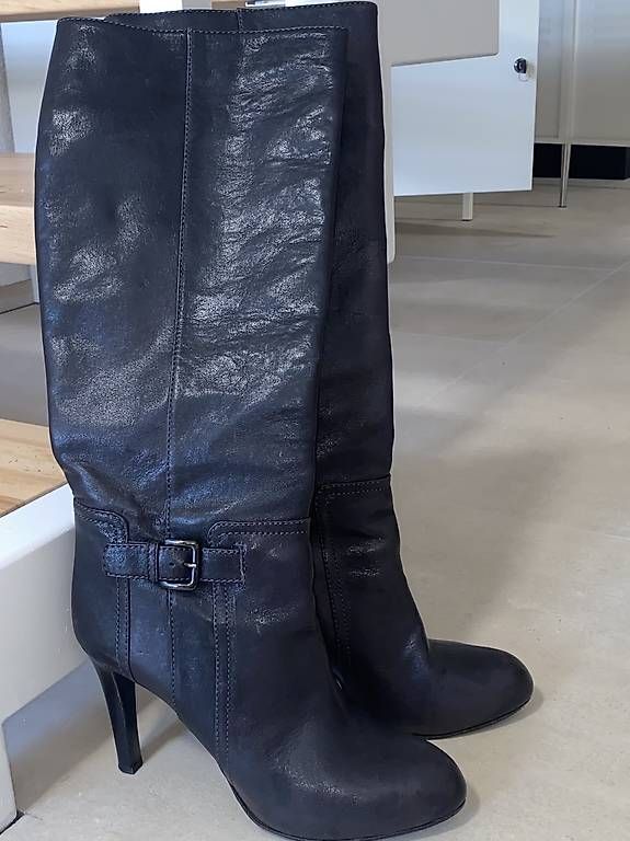 Scarpe da donna: Stiefel echt Leder weich und modisch  – Usato da Biel/Bienne venduto da djadobaba 3