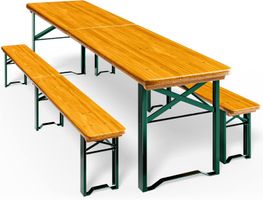 Biertisch 220 cm für 10 Personen klappbar