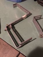 2 supports de jardinière pour balcon