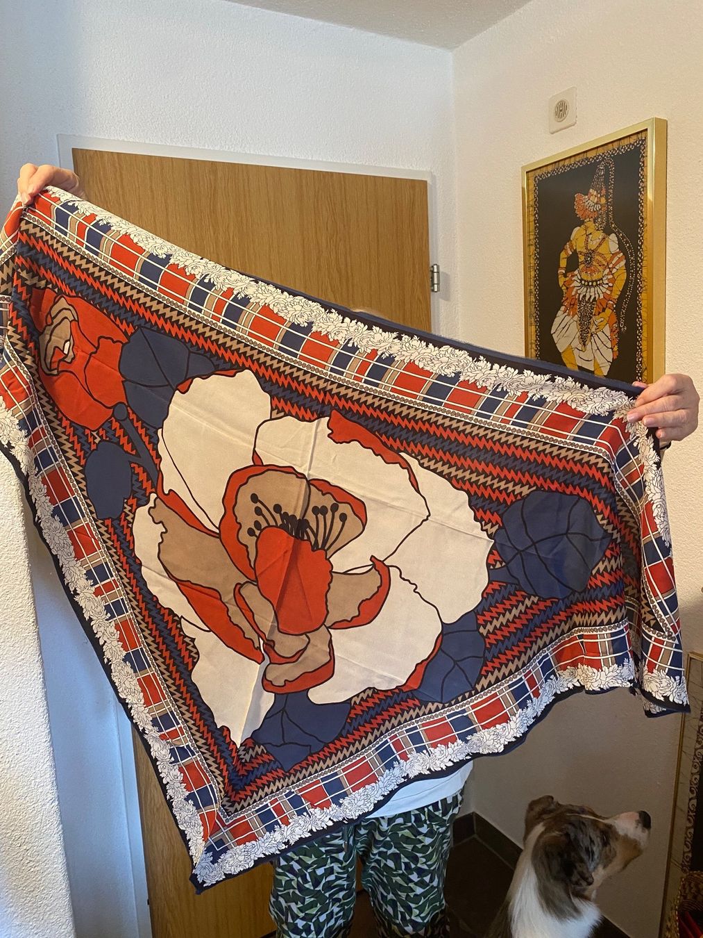 Lanvin Foulard & Sciarpe: Seidenfoulard 3 eckig – Usato da Russikon venduto da Honolulu-2019 2