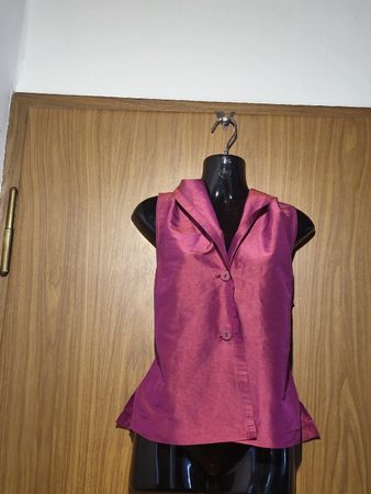 Gilet Evelyn Brand T.40 Soie Vêtement d'été chic