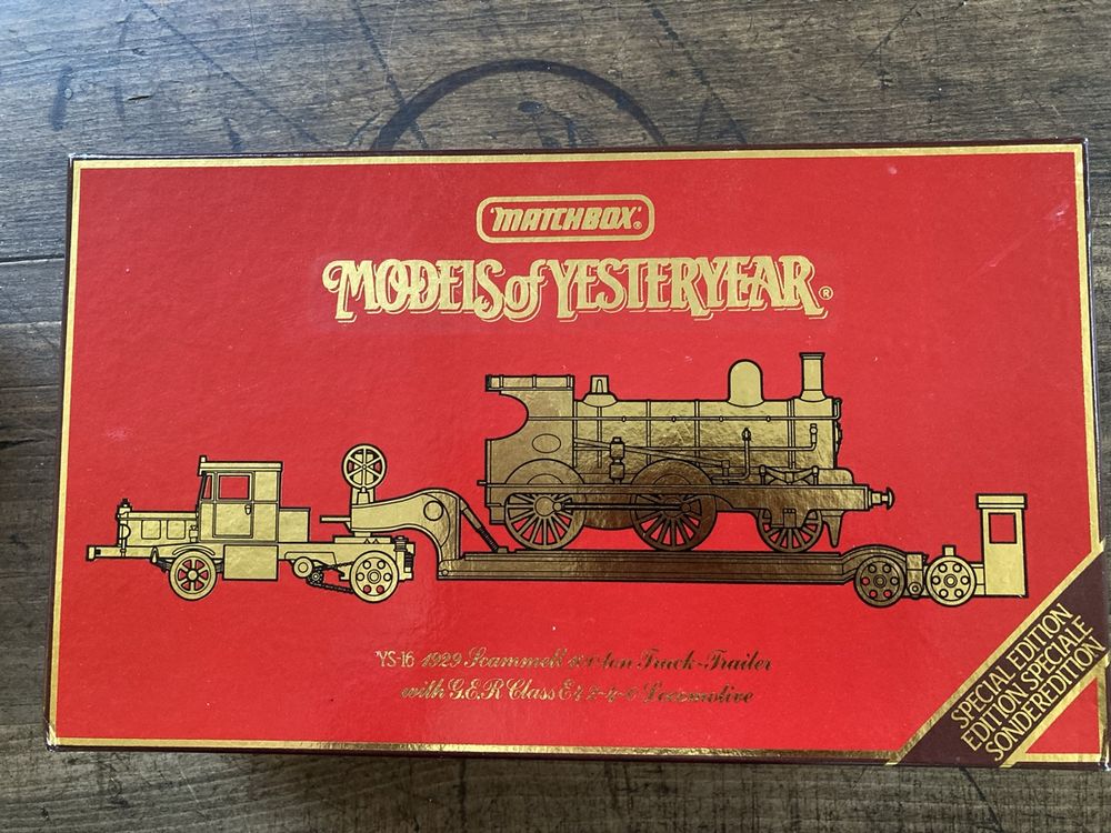 A collection of Matchbox Models of Yesterday vehicles, including a YS