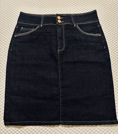 Chicorée Jeansrock / Denim Pencil Skirt, Gr. M