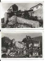 Sion VS 2 AK Dorf + Schloss um ca. 1940