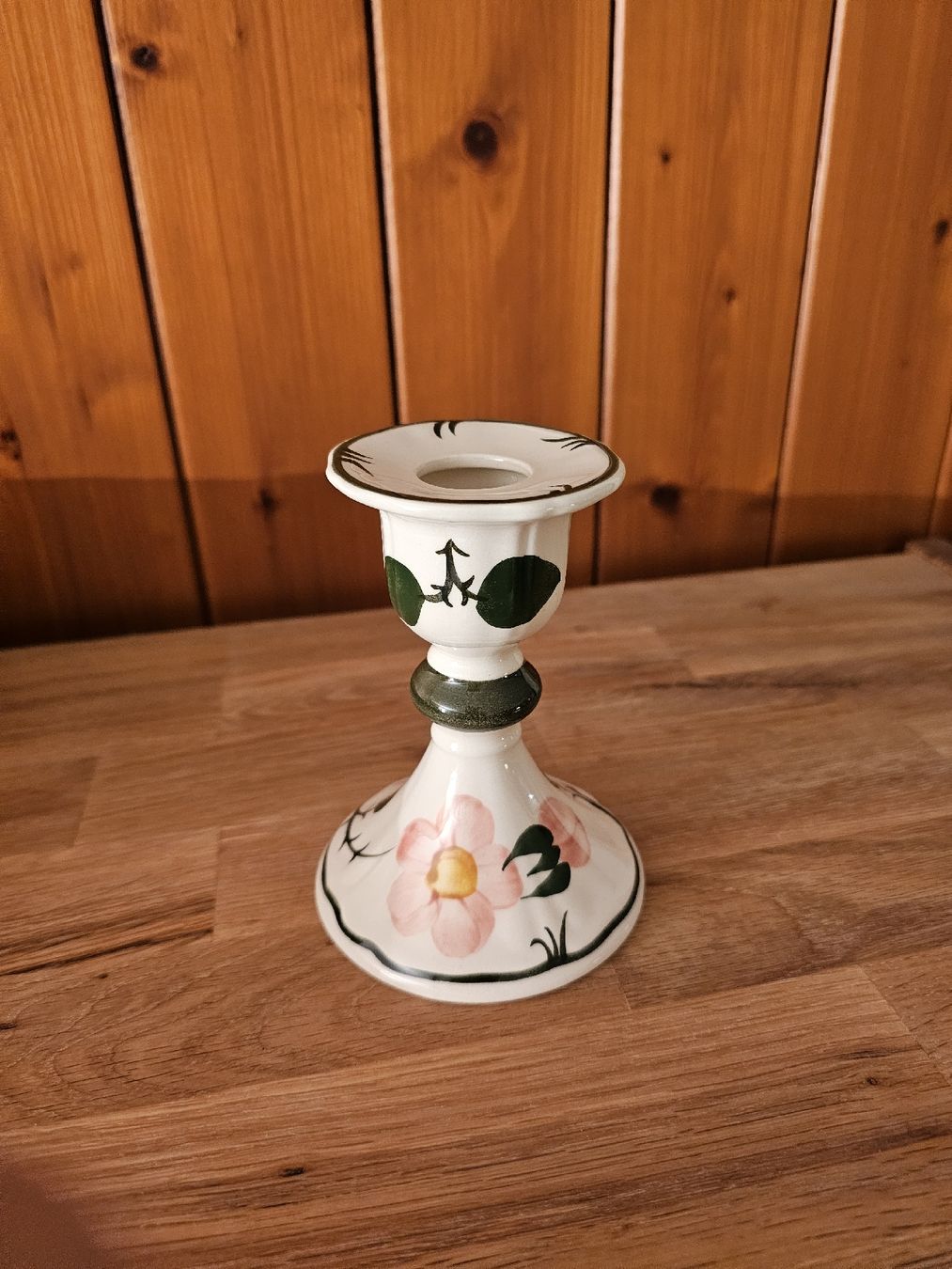 Villeroy & Boch Portacandele: Kerzenständer Villeroy & Boch Wildrose – Nuovo (secondo la descrizione) da Glis venduto da Briger