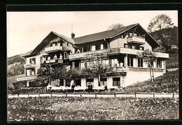 AK Beatenberg, Pension Riedboden, 1958