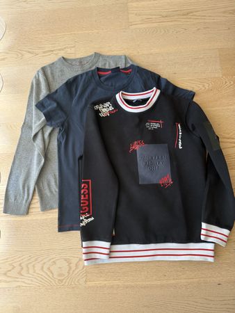 Set 2 Pullover und T-Shirt Gr. 164/14