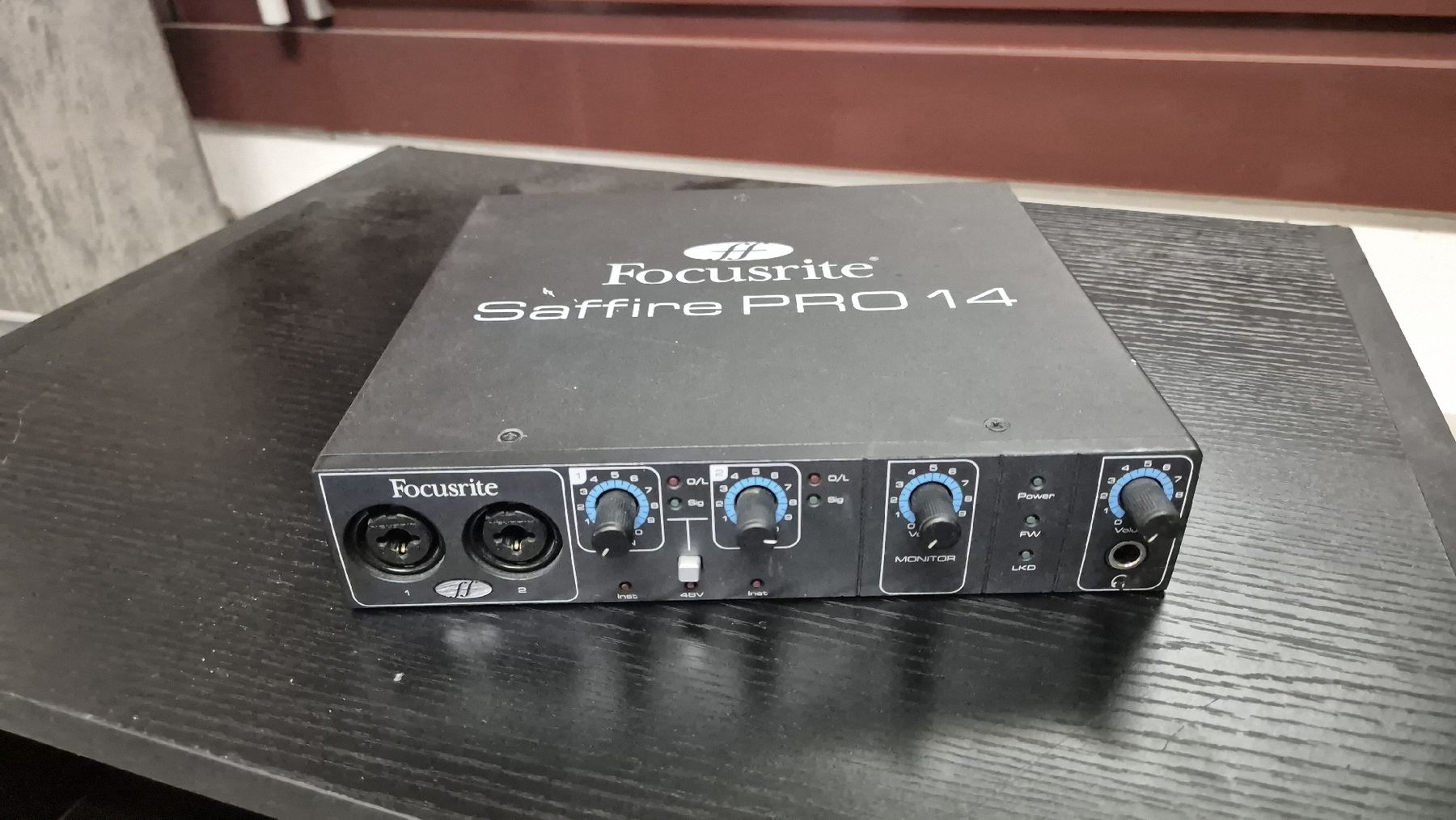 Focusrite Equipement studio: Audio Interface Focusrite Saffire PRO 14 ungetestet – Défectueux à Bern par rueetschit