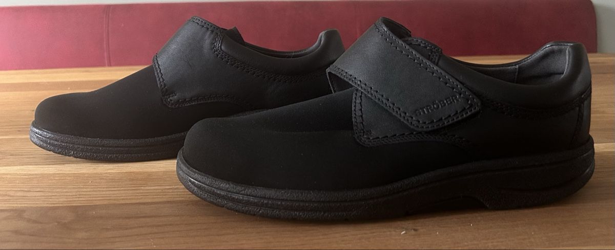 Scarpe da uomo: Schuhe mit Klettverschluss, Gr. 43 – Nuovo (secondo la descrizione) da Urdorf venduto da Bailey72 3