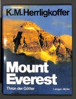 MOUNT EVEREST - Thron der Götter (Karl M. Herrligkoffer) NEU