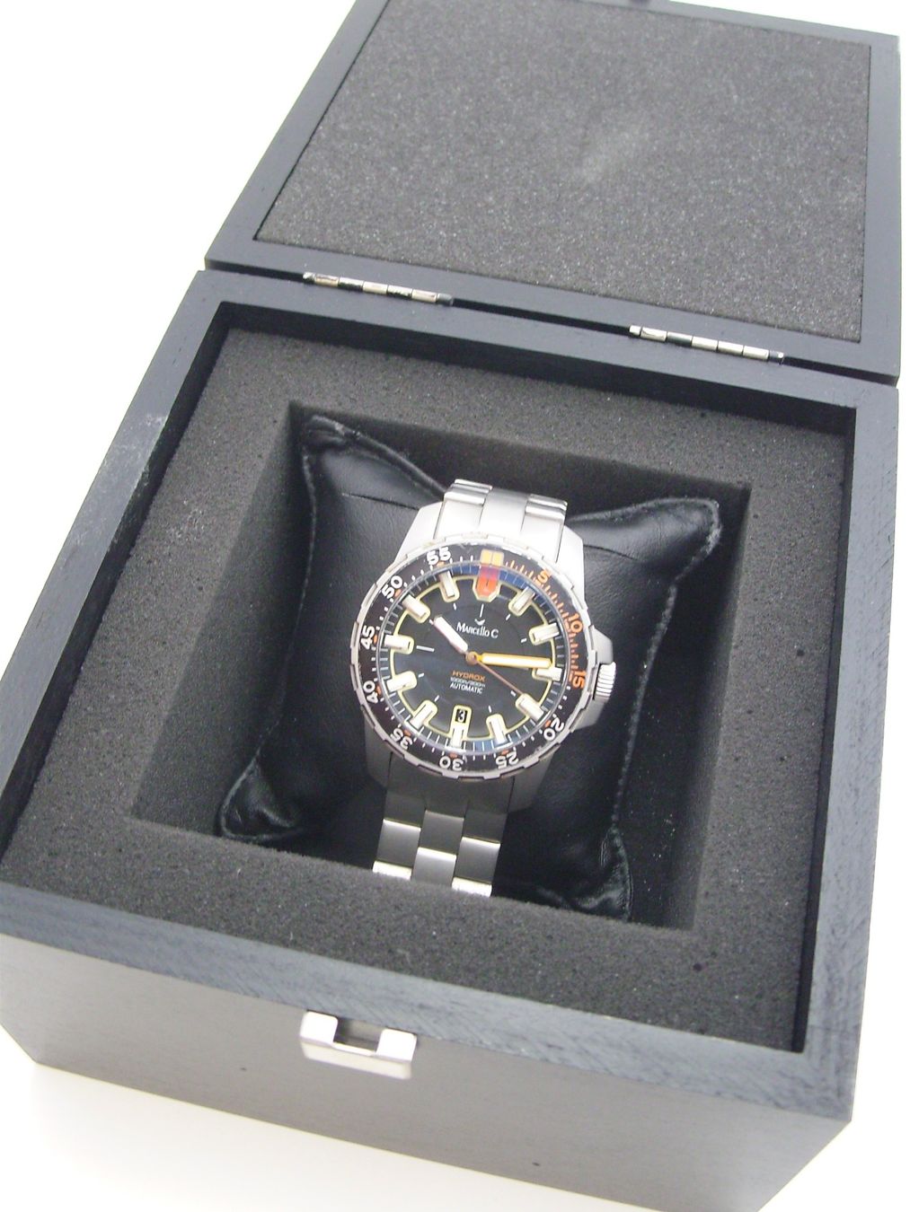 Orologi: Marcello C. Hydrox Automatik Taucheruhr mit original Box – Usato da Mels venduto da niezie2002 9
