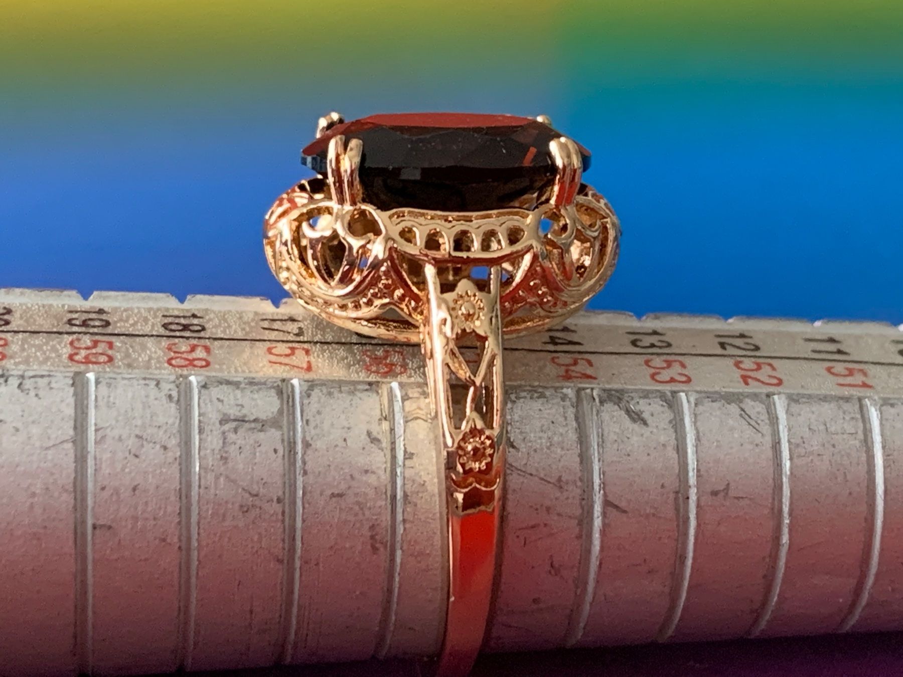 Ringe: Fingerring vergoldet Queen  55 – Gebraucht aus Dittingen von Bijoubelle 2
