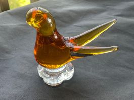 Murano Glas Vogel, Vintage, Handarbeit, Top Zustand!