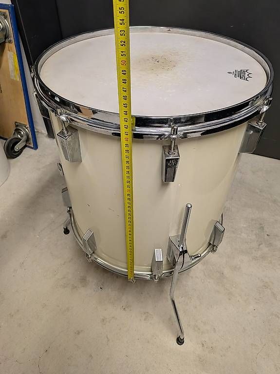 Instruments de musique: Sonor Phonic Plus Floor Tom 16x16" White Vintage Drum 1986 – D'occasion à Wallisellen par witch_finder 3
