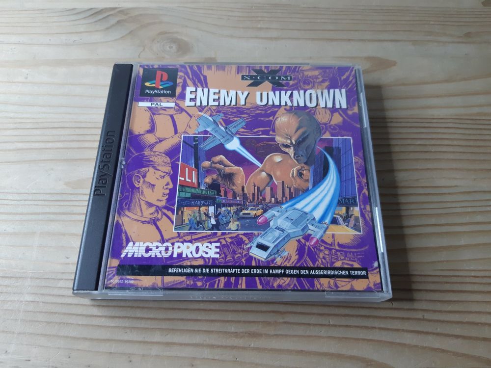 X-Com Enemy Unknown UFO Xcom - Deutsch - PS1 (Gebraucht) in ...