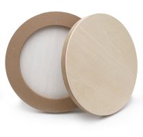 Holzmalgrund Rund 4er Set 40cm Malgrund