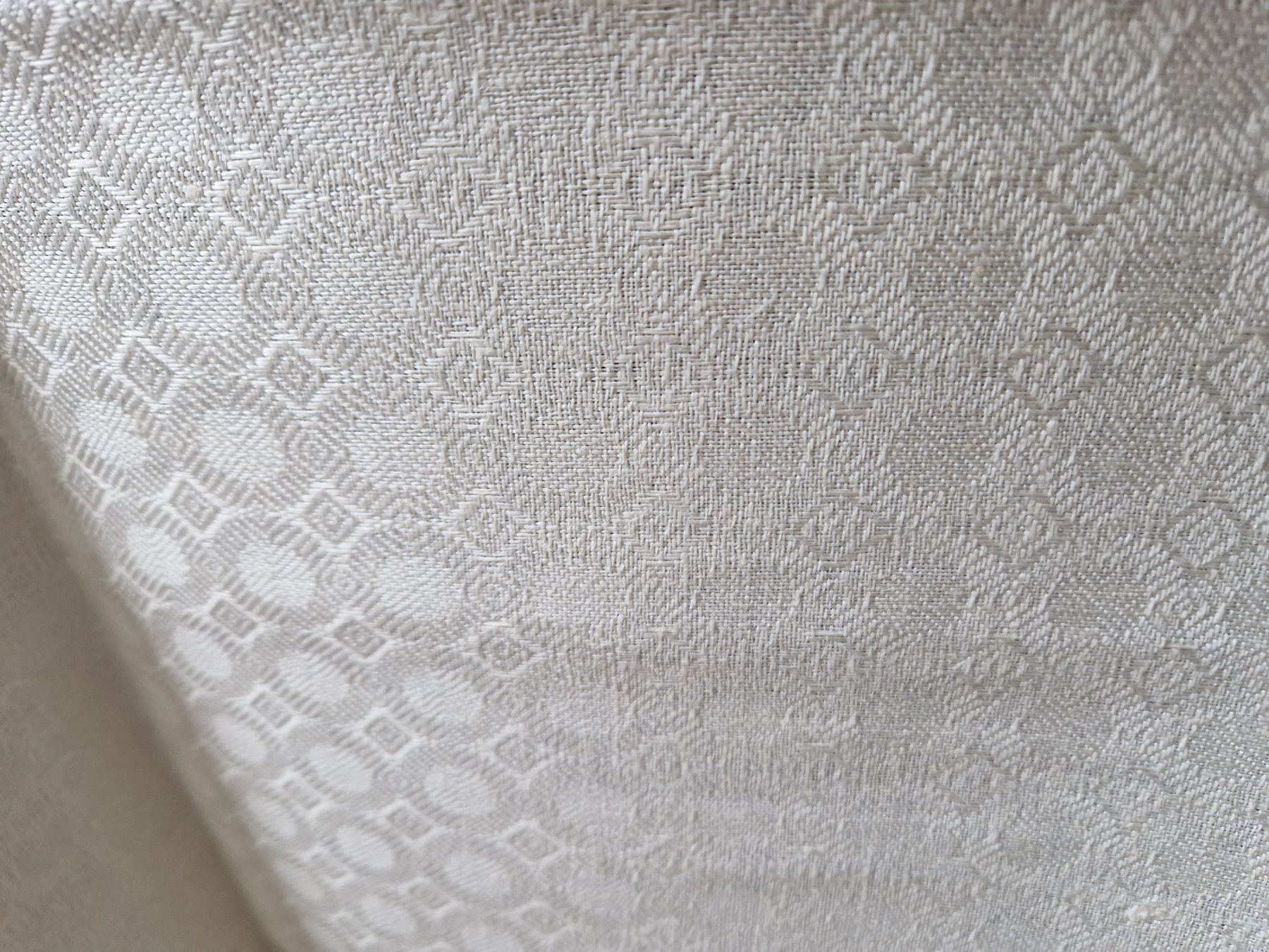 Sonstige Tischwäsche: Leinen Tischdecke mit Muster 130x170cm – Neu (gemäss Beschreibung) aus Bern von Antikbatik 7
