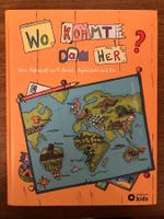 Kinderbuch "Wo kommt das her? Vom Rohstoff zu T-Shirt"