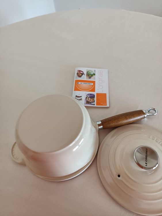 Le Creuset casserole fonte émaillée 18cm avec manche en bois Kaufen