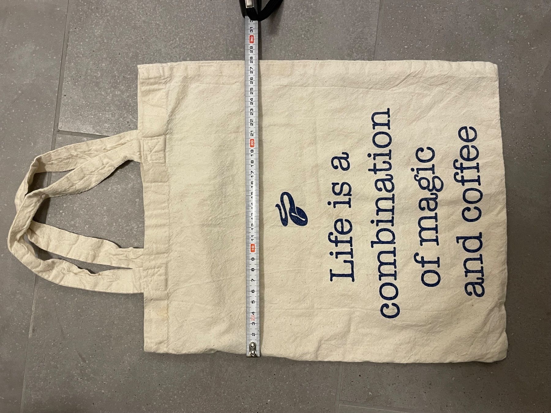 Borse: ALLES RAUS Stofftasche von Tchibo – Usato da Kloten venduto da simones.thriftshop 5