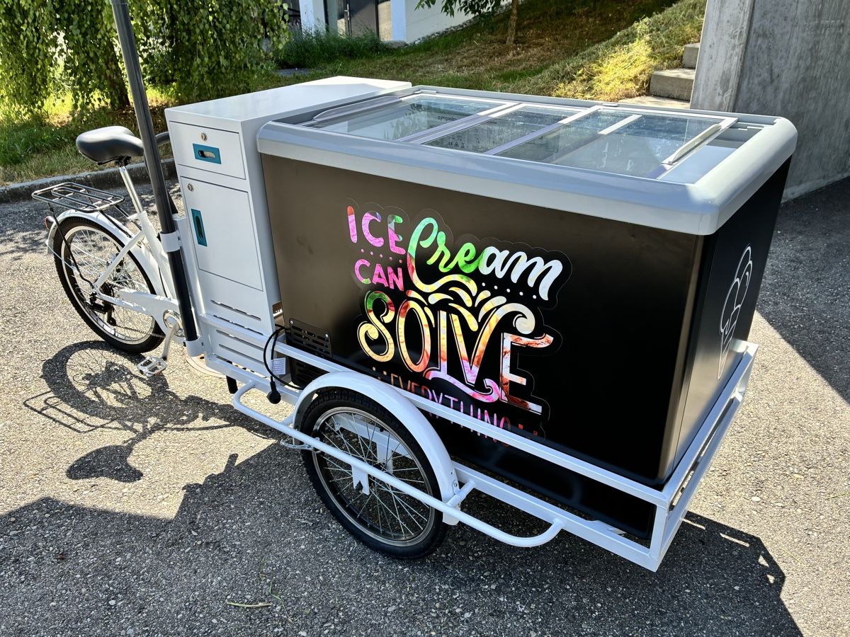 Vélos: Glacevelo, Eisfahrrad mit Sonnenschirm – D'occasion à Langenthal par pflirx 1