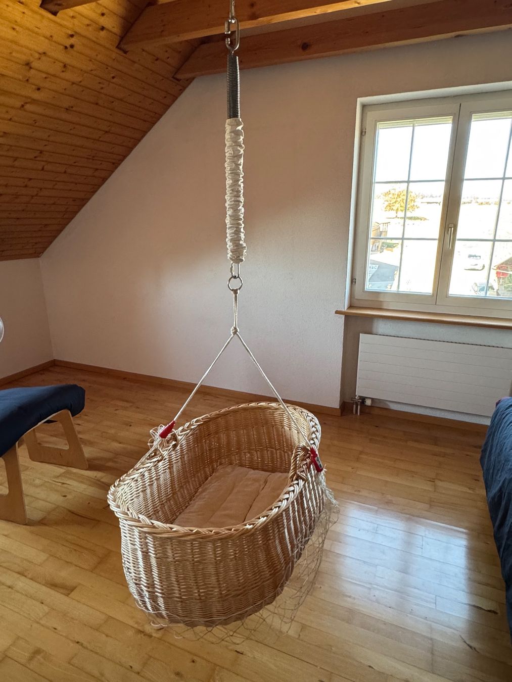 Sdraiette & Sdraiette a dondolo: Babywiege mit Feder – Usato da Marthalen venduto da cigila