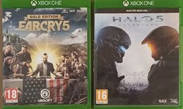 Xbox One Spiele: Far Cry 5 (Gold Edition) + Halo 5:Guardians