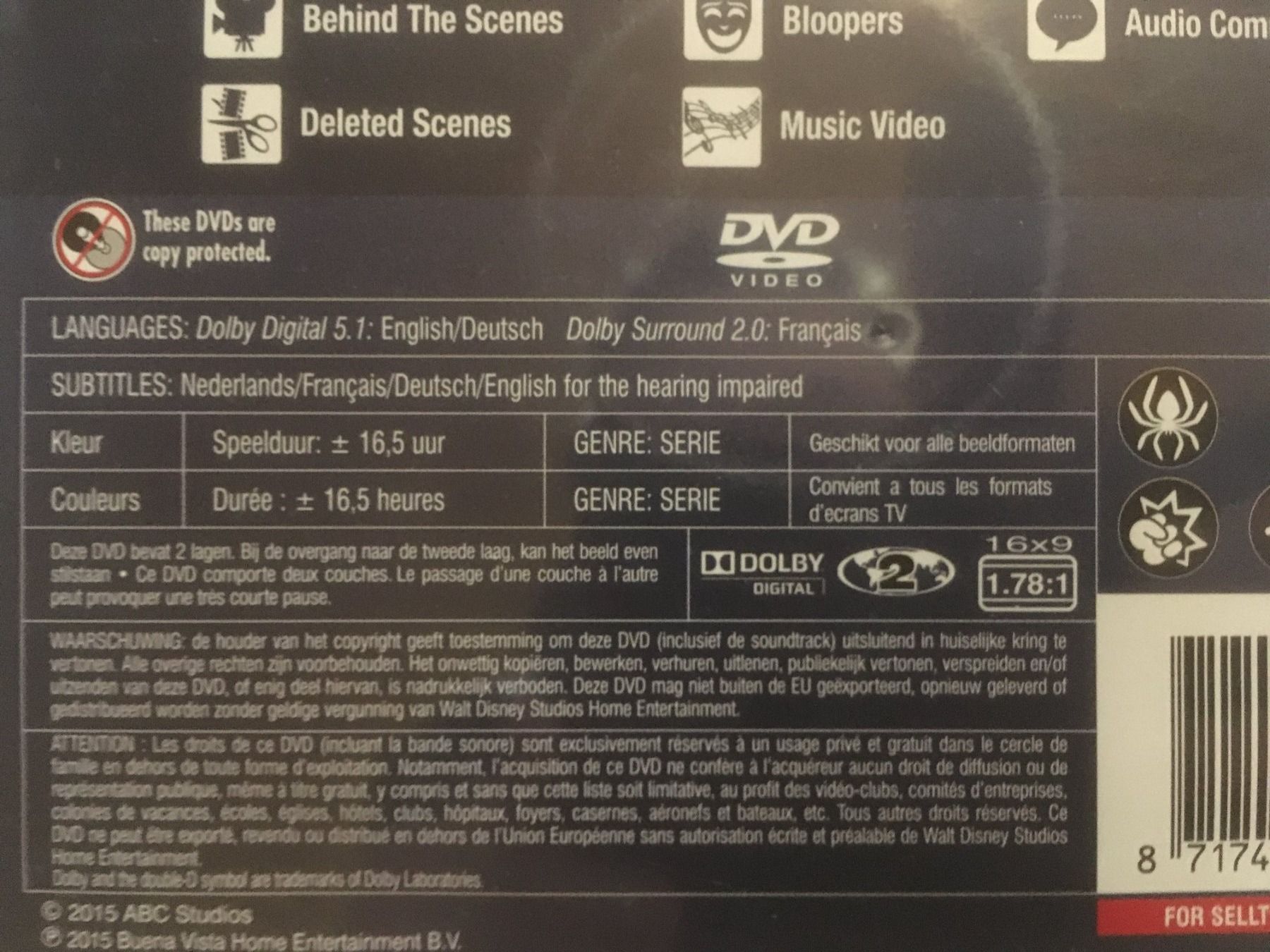 Tutti i DVDs: Castle Komplette TV Serie 8 Staffeln – Usato da Marbach LU venduto da Hoheduene 5
