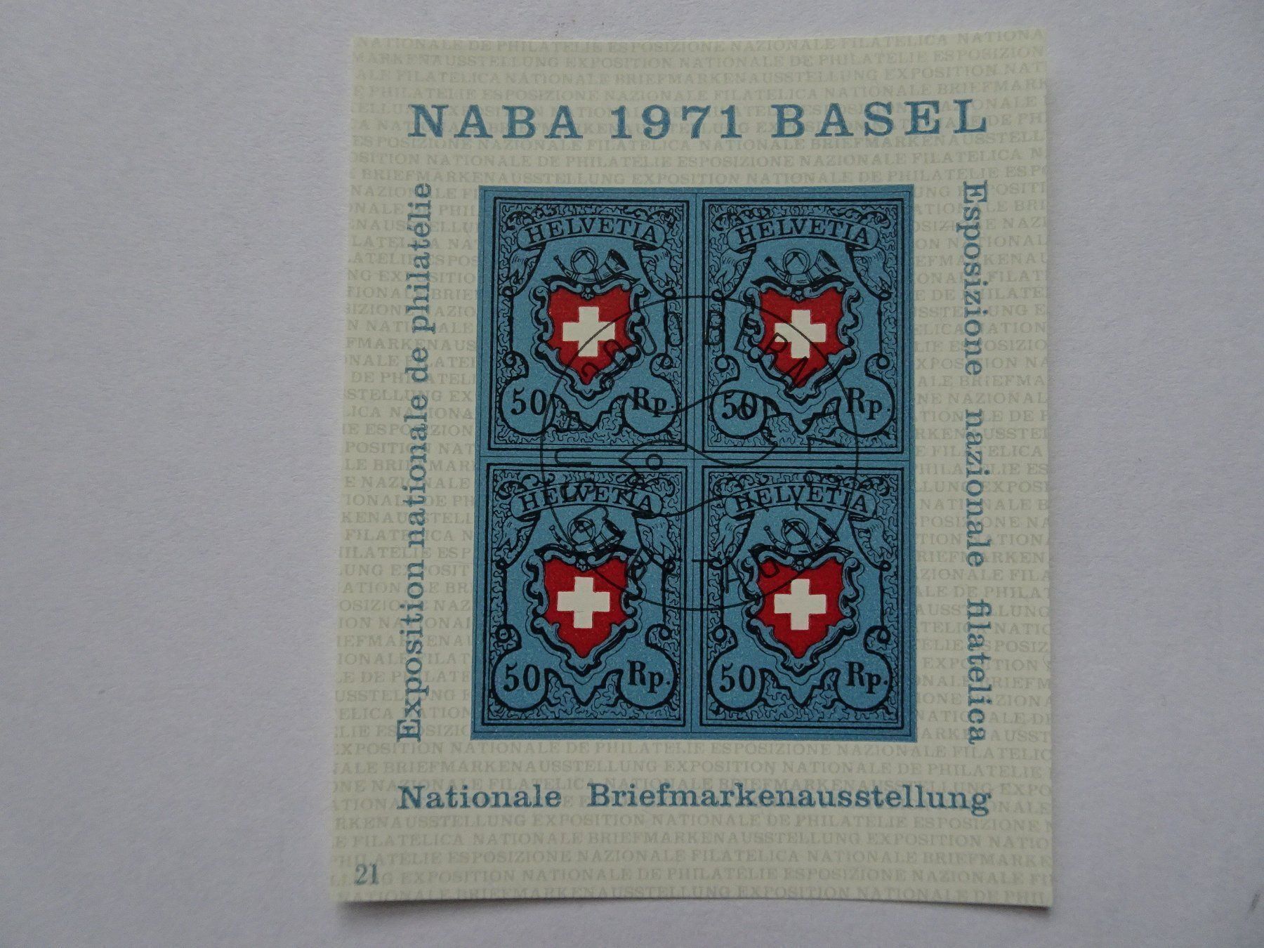 Tutti i francobolli: 1971 – Nuovo (secondo la descrizione) da Aadorf venduto da Chnorli-Furz