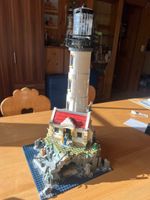 Lego Ideas Leuchtturm 21335 Set aufgebaut mit Anleitung