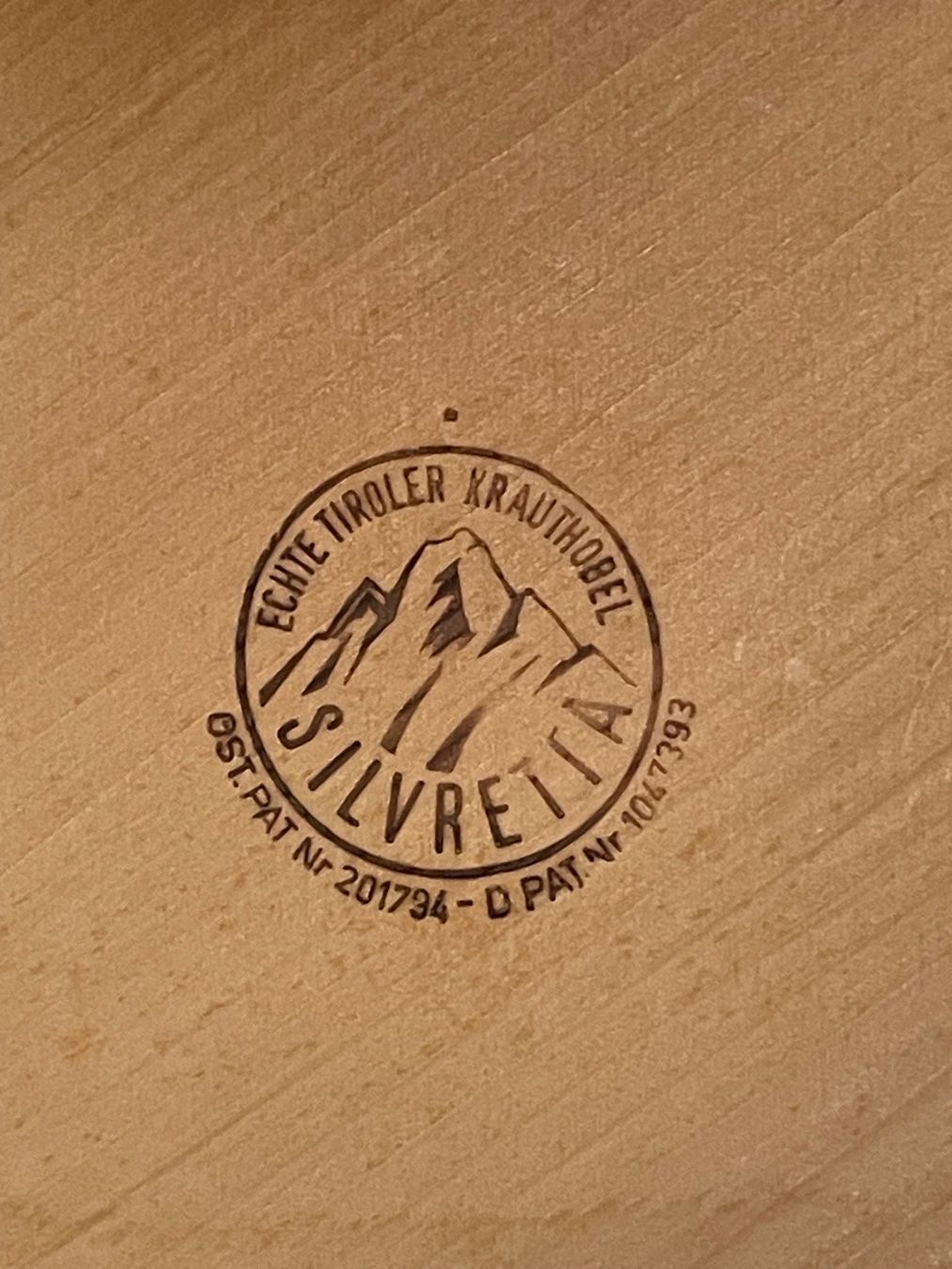 Elettrodomestici da cucina: Echter Tiroler Krauthobel - Marke SILVRETTA - 54cm – Nuovo (secondo la descrizione) da Rheinfelden venduto da desdemona03 4