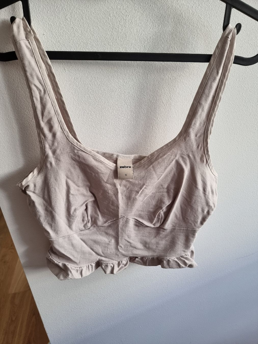 Zebra Top: Zebra Crop Top beige Grösse S neuwertig – Usato da Altstätten SG venduto da melii._.98