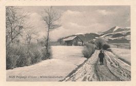 Paysage d’hiver – Campagne suisse