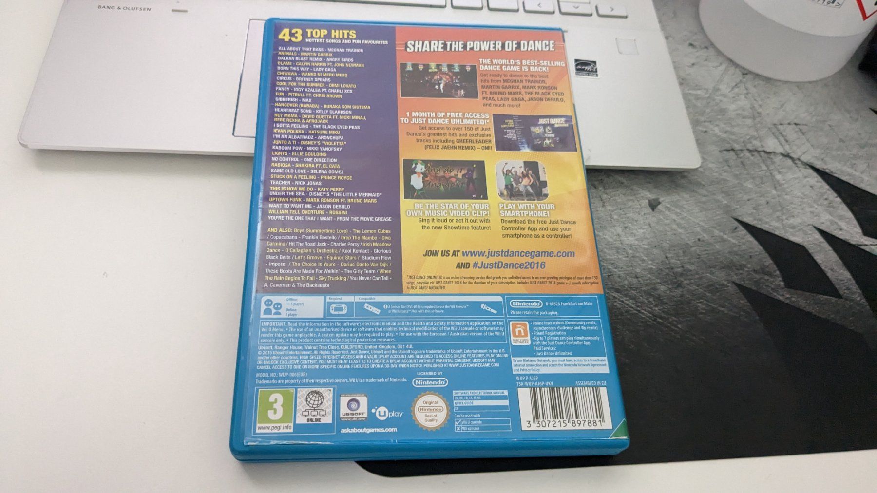Nintendo Giochi: Just Dance 2016 - Nintendo Wii U Game – Usato da Hünenberg See venduto da SpecialEditionGaming 2