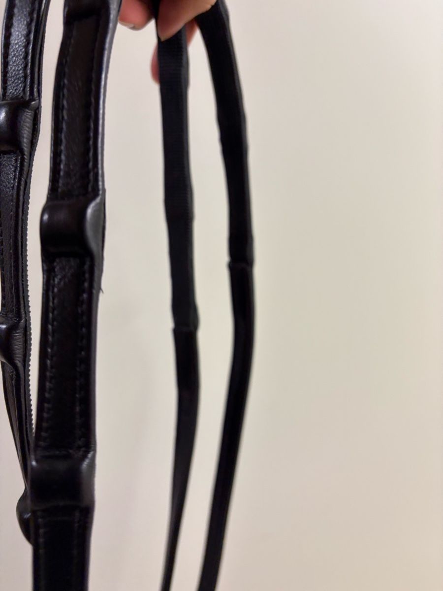 Zaumzeug & Halfter: Lederzügel mit Steg und Grip – Neu (gemäss Beschreibung) aus Oberhasli von ani_97f7 2