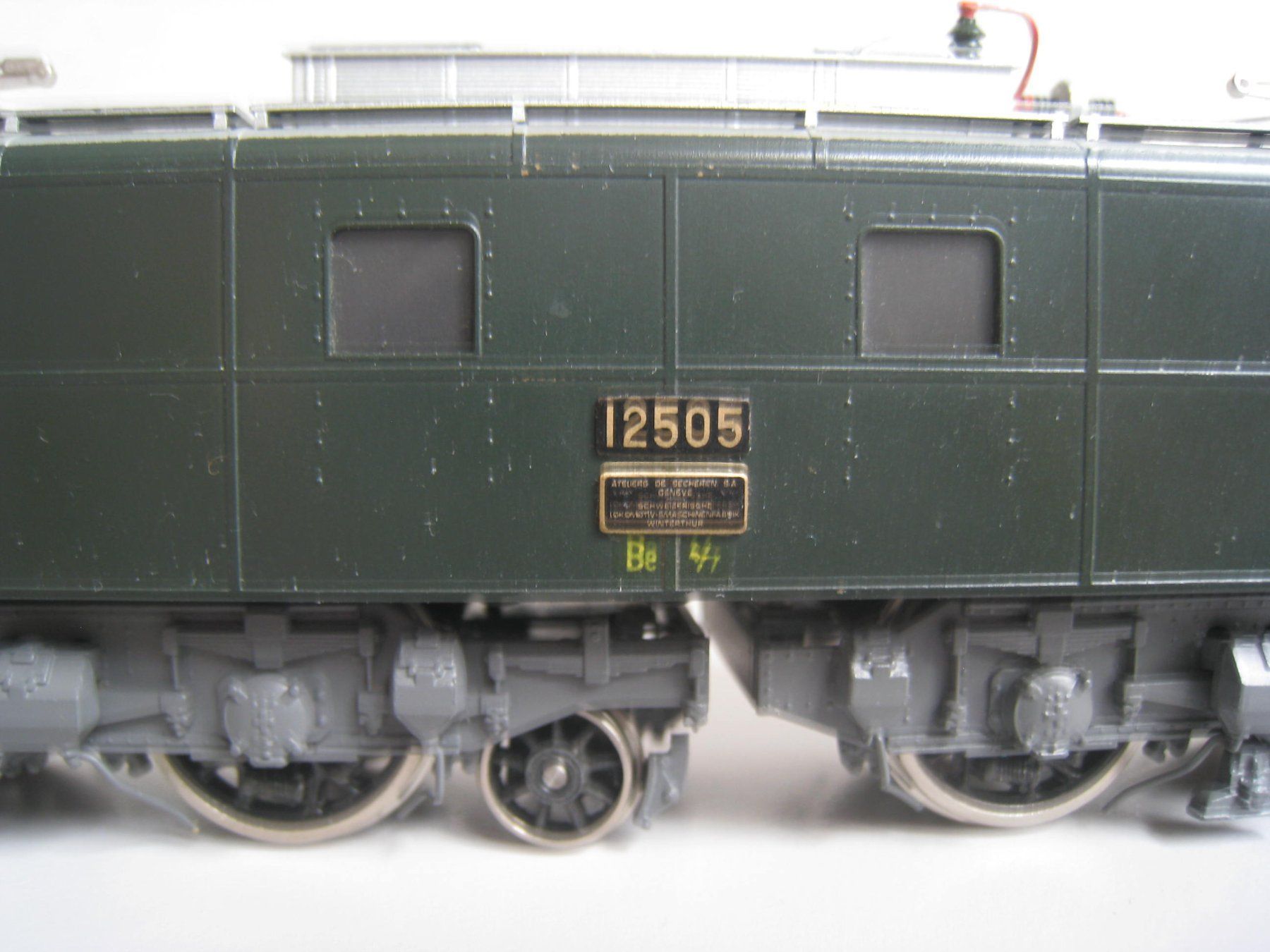Fulgurex Modellini di ferrovie: Fulgurex Be 4/7 12505 SBB-E-Lok,  2037 – Usato da Buchs ZH venduto da swiss-train 1