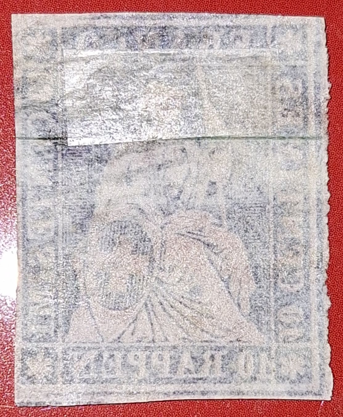 Tutti i francobolli: Strubel 23F mit kl. ATT. kat. 1300.- – Usato da Balgach venduto da SIMEON27 1