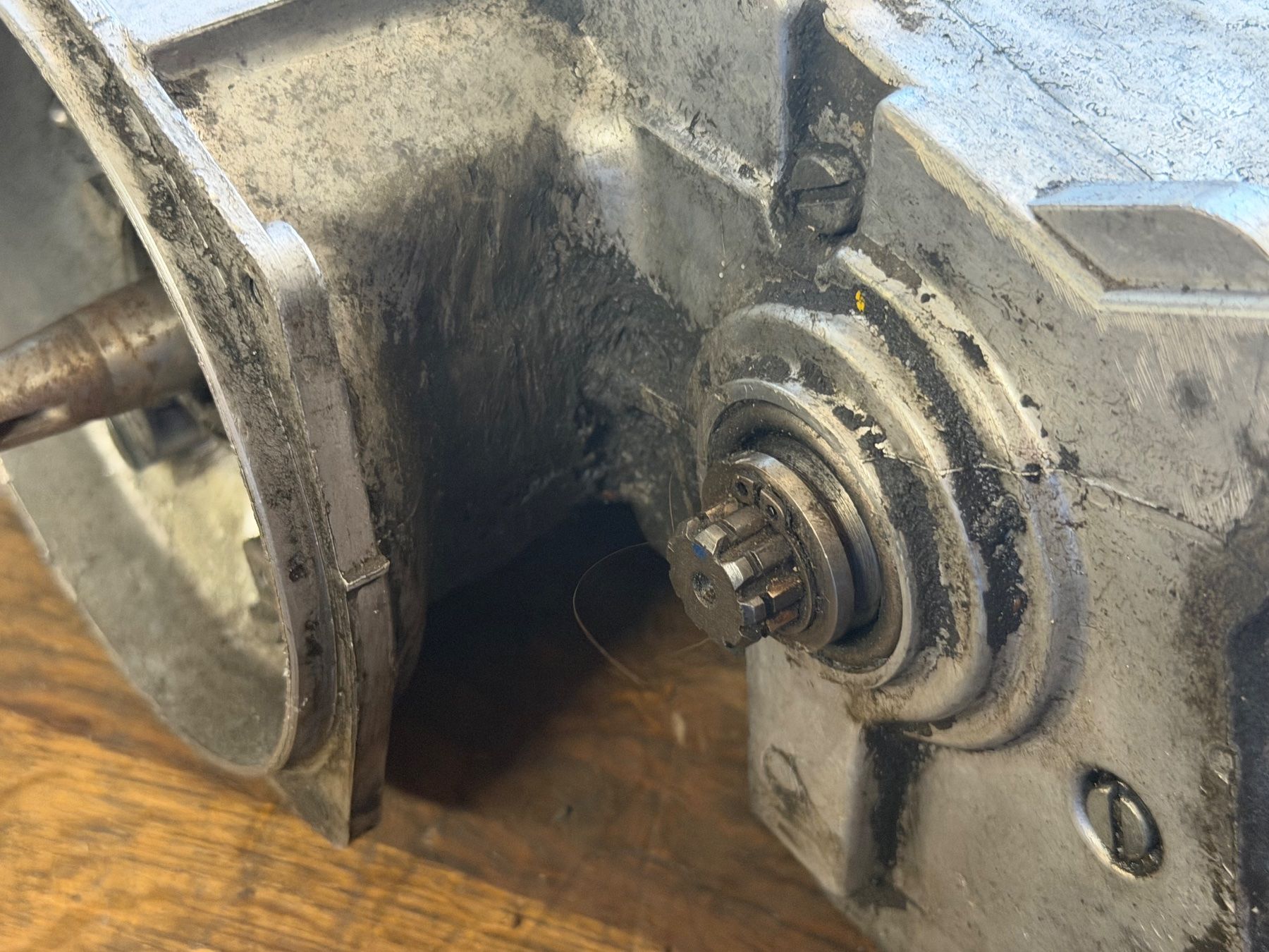 Pièces pour mobylette: Puch Za50 Motor Getriebe komplett – D'occasion à Bolken par si.x.las 7