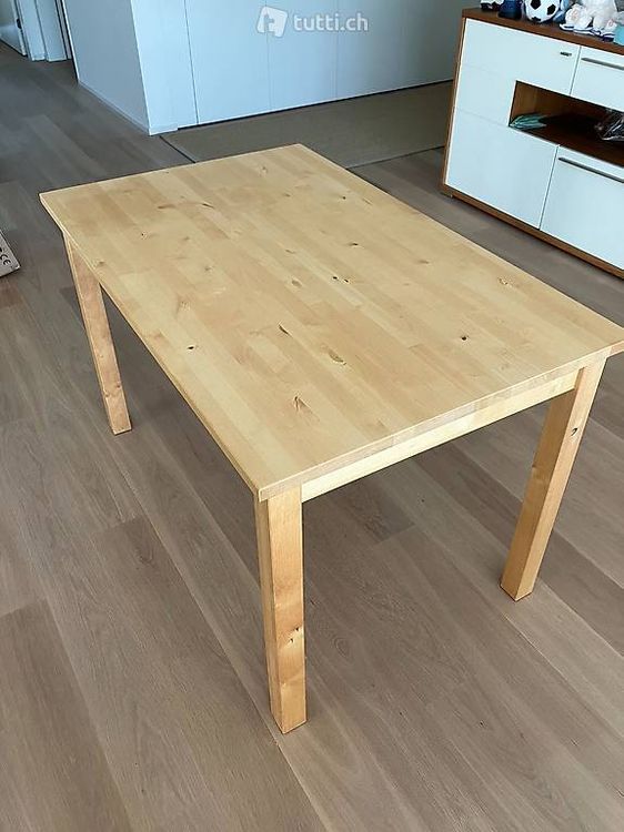 Holztisch Björkudden (Ikea) Kaufen auf Ricardo