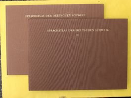 SPRACHENATLAS DER DEUTSCHEN SCHWEIZ,2 BÄNDE,BERN,1962,RAR