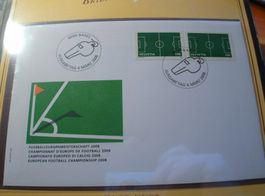 Abart Fussball-EM 2008, Geänderte Zähnung, Combobeleg