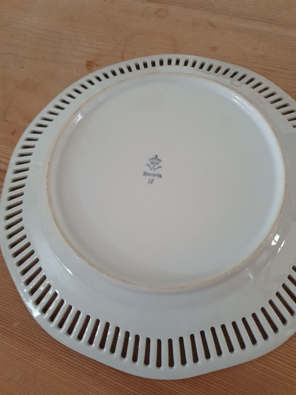 Piatti di portata: Vintage Bavaria Teller, mit Rosenmuster! – Usato da Berg TG venduto da Buschki2 2