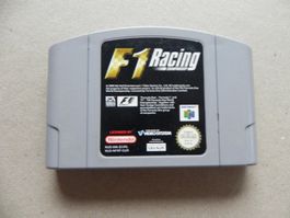 Nintendo 64 Game F1 Racing N64 Rennauto