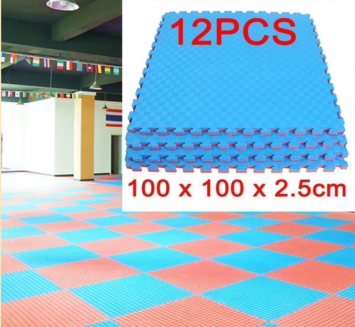 Bodenmatten: Matten Kampfsportmatten Puzzlematte 12x – Neu (gemäss Beschreibung) aus Thun von Top32 4