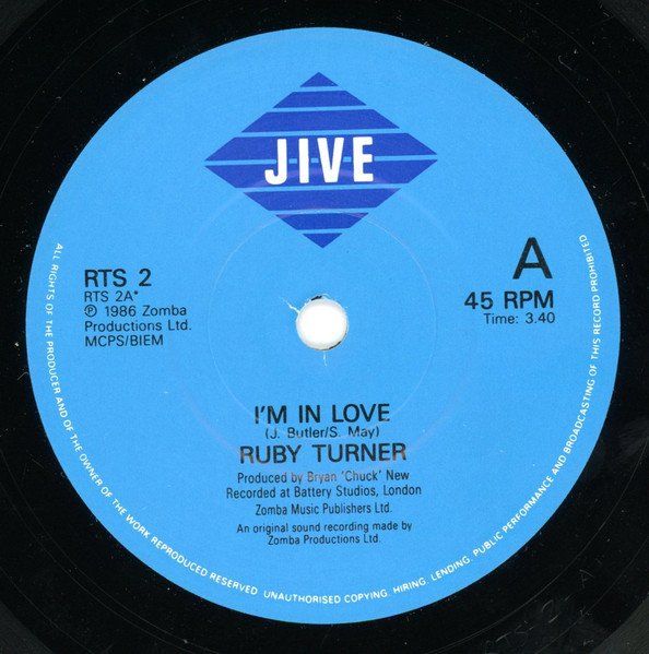 Dischi in vinile: Turner Ruby: I'm In Love 7" – Usato da Steinhausen venduto da Vilivinili 1