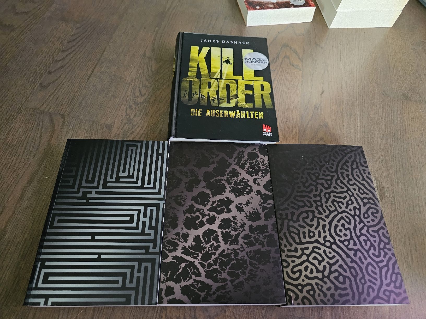 Bücher: Die Auserwählten inkl. Vorgeschichte - James Dashner – Gebraucht aus Hinterforst von impatiently