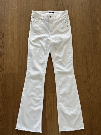 Weisse Jeans / Hose  Grösse 34 /  ( 176 )    BIBA