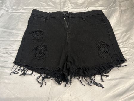 Shorts Jeans Kurze Hose mit Franse Gr S NEU
